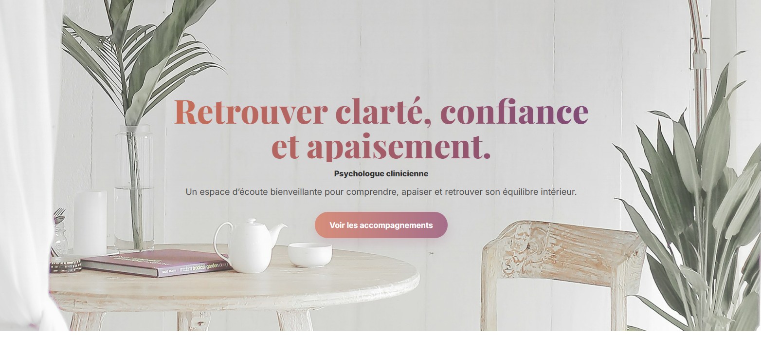 Aperçu du modèle Harmonie