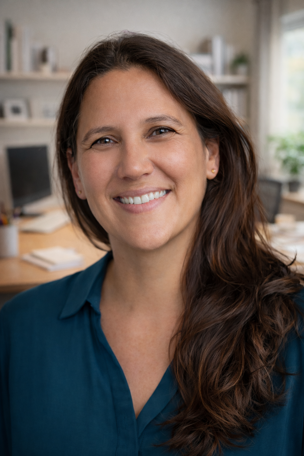 Sandrine, créatrice de sites vitrines pour indépendants chez FlowMeUp